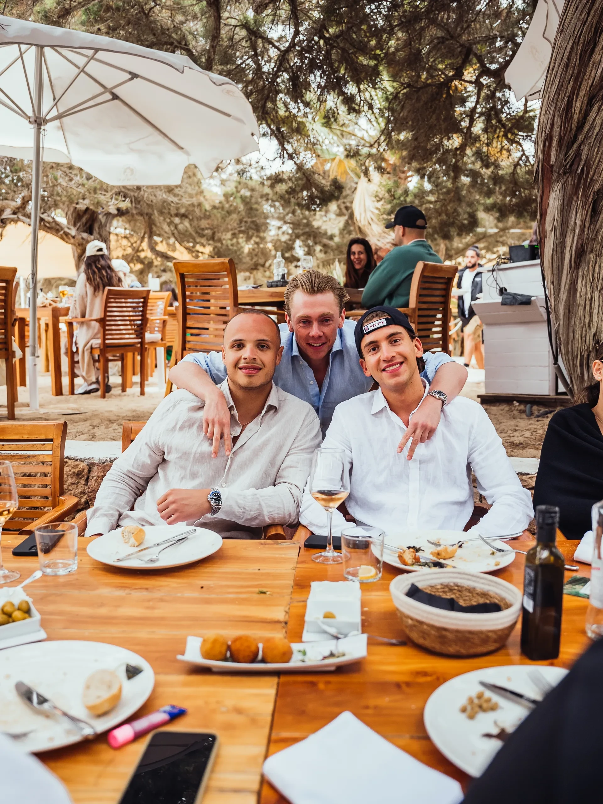 Collega's van Zelfstandige Adviseurs tijdens de teamtrip naar Ibiza